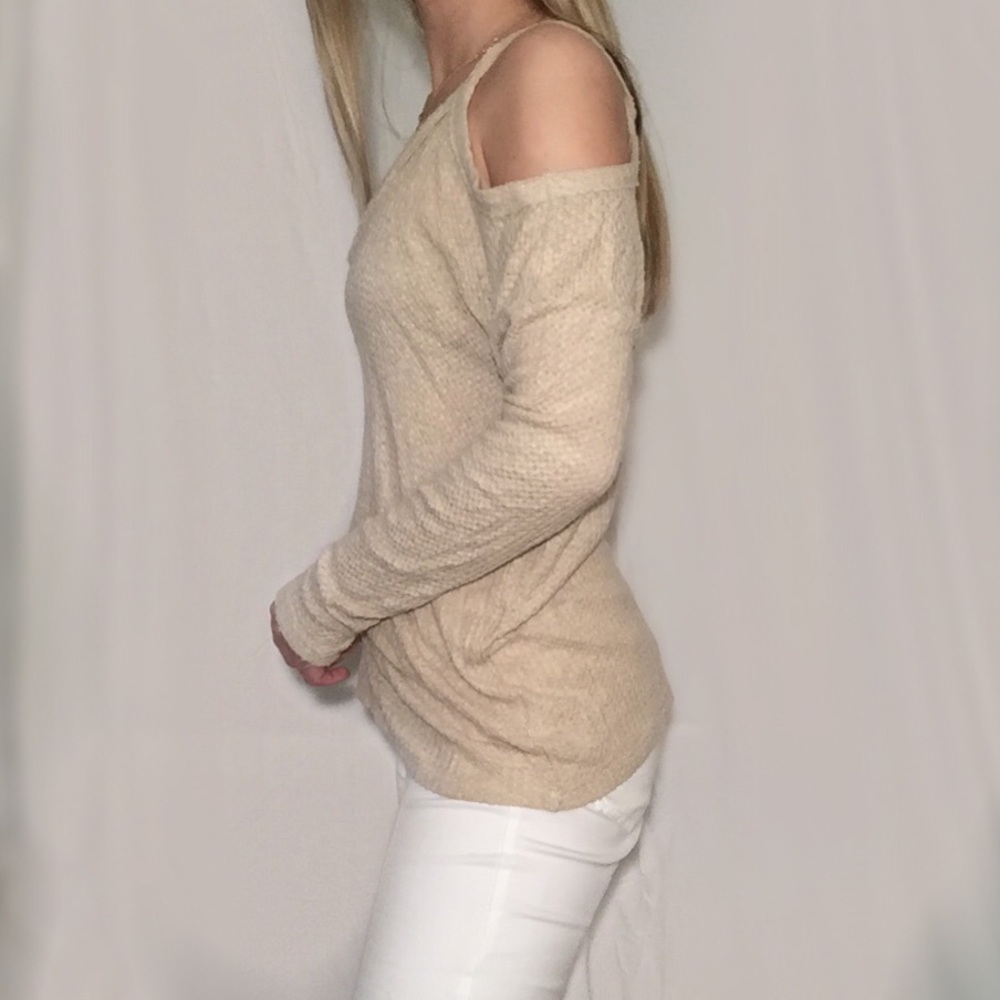 Cozy off the shoulder sweater